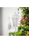 fullreyon 10 W. Beyaz Işık LED Ampulü DAHİL Dekoratif Bahçe, Balkon, Teras, Kapı Giriş Apliği, Bahçe Armatürü - 2
