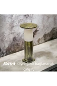 fullreyon 10 Watt Gün Işığı, Antik Eskitme 41 Cm, E27 Duylu Mantar Aplik, Bahçe, Çim, Teras, Duvar Armatürü - 1