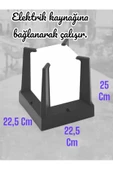 fullreyon E27 Duylu Yeni Tasarım Dekoratif Set Üstü Bahçe Aydınlatma Armatürü, Modern Şık Bahçe Duvar Apliği - 2