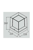 Horoz 400-010-129 Prizma Siyah 40w Bahçe Aydınlatması - 2
