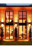 fullreyon Modern Tasarım Çift Yönlü İç ve Dış Mekan Aplik, Bahçe, Balkon, Kamelya Teras Aplik (Ampuller Hariç) - 7