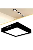 fullreyon 18 Watt Kare Metal Kasa 3200 Kelvin Ultra Kaliteli Sıva Üstü Led Tavan Armatürü, Sıva Üstü Led Panel - 3