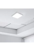 fullreyon Kare Metal Beyaz Kasa, Beyaz Işık Ultra Kaliteli Sıva Üstü Led Tavan Armatürü, Sıva Üstü Led Panel thumbnail 4