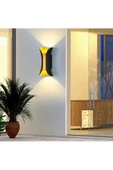 ECONA 10 Watt 3000k Günışığı Ledli Modern Tasarım Iç Ve Dış Mekan Led Aplik, Bahçe Armatürü - 2