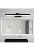 fullreyon Oynar Başlı 60 Cm, 12 Watt Beyaz Işık Kuğu Aplik, Ayna Tablo Üstü Kuğu Armatür, Modern Led Aplik, - 1