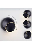 fullreyon Elektrikle Çalışır, 2 Adet 6 Watt, Günışığı,  Yatakbaşı Led Aplik, Modern Gece Lambası, Şık Armatür - 5