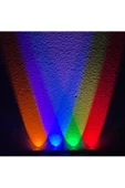 fullreyon 8 Watt Modern Led Aplik Iç Ve Dış Mekan Aplik, Dekoratif Işık Süzmeli 4 Işık Renkli Modern Armatür - 3