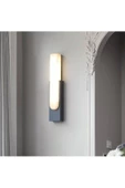 fullreyon Elektrikle Çalışır, 3200 Kelvin, 10 Watt Bahçe, Balkon, Teras, Kamelyal Apliği, LED Duvar Apliği - 2