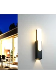 fullreyon Elektrikle Çalışır, 3200 Kelvin, 10 Watt Bahçe, Balkon, Teras, Kamelyal Apliği, LED Duvar Apliği - 1