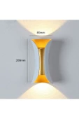 fullreyon Dekoratif Modern 10 Watt Gün Işığı Otel, Kafe, Bar, İşletme, Villa, Bahçe Duvar Aplik, Led Armatür - 2