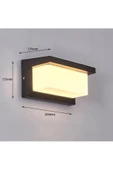ECONA Full Reyon 18w Led Duvar Aplik Dış Mekan Günışığı 3000k - 2