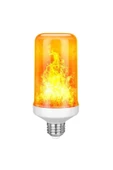 fullreyon 4'lü Paket 3 Işık Modlu, Alev Efektli 5 Watt, E27 Duy Led Ampul, Alev Efektli Çok Kaliteli Led Ampul - 7