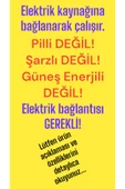 fullreyon 10 Watt Gün Işığı Bakır Eskitme Mantar Armatür, Bahçe Duvar, Çim, Yürüyüş Yolu, Set Üstü Aplik - 8