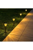 fullreyon 2 Adet Kablosuz, Güneş Enerjili 7 Watt Çok Çok Kaliteli Solar Çim, Çiçek, Bahçe Aydınlatma Armatürü thumbnail 7