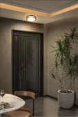 fullreyon Karanlıkta Yanar, Radar Sensörlü, 24 Watt Beyaz Işık, Balkon, Kiler, Saçakaltı LED Aplik - 6