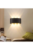 fullreyon Alüminyum Kasa, 6 Watt Günışığı Ledli İç ve Dış Mekan Işık Desenli Aplik, Bahçe, Balkon, Salon Aplik - 4
