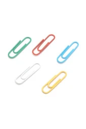 Mas 280 Renkli Ataş Plastik Kaplı Boy 28 Mm (36 Paket) - 1