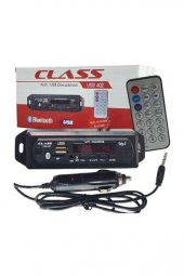 Class Usb 402 Oto Araç Teyp Aux USB SD Çevirici Bluetooth - 2