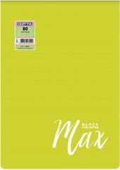 Gıpta Max A5 80 Yaprak Kare Blok Plastik Kapaklı Bloknot - 1
