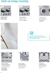 Schneider Asfora Beyaz Vavien Çerçeveli thumbnail 7