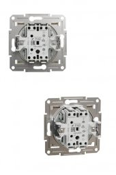 Schneider Asfora Beyaz Liht Anahtarı - Zil Butonu Çerçeveli thumbnail 2