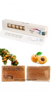 1 KUTU RUŞUR TAŞI VE RUŞUR TAŞI SABUNU KAYISI ÖZLÜ LİFLİ - 1
