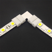 Şerit Led Köşe Birleştirme Aparatı 2 Pinli 10mm - 1