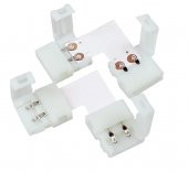 Şerit Led Köşe Birleştirme Aparatı 2 Pinli 10mm - 3