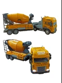 Metal Kasalı Oyuncak Beton Mikseri Işıklı - Sesli İş Makinesi ile İnşaat Maceraları Başlasın! 30cm. thumbnail 2