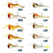 Sea Horse Manic 3D Shrimp Karides 7Cm Silikon Yem - 1