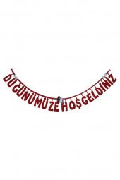 Keçe Düğünümüze Hoşgeldiniz Yazı - 1