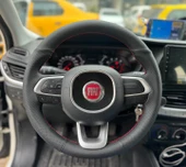 Fiat Egea Araca Özel Direksiyon Kılıfı 2015-2019 (Nokta Düz) - 1