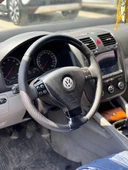 Volkswagen Golf 5 Araca Özel Direksiyon Kılıfı (Kristal Karbon Soft Nokta Siyah İp) thumbnail 1