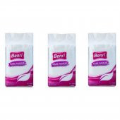 Benri Kare Pamuk Makyaj Temizleme Pamuğu 35 Adet X 3 Paket - 1