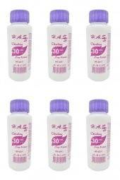 H.A.SS Oksidan Saç Kremi 30 Volüm (9) 60 Ml. 6lı thumbnail 1