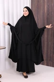 Sufleli Cilbab 6024 Siyah thumbnail 2