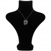 GÜMÜŞ KOLYE UCU-4504 - 1