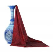 e38 KADIN RENKLİ EBRU EŞARP - 1