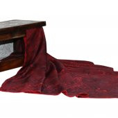 e38 KADIN RENKLİ EBRU EŞARP - 1