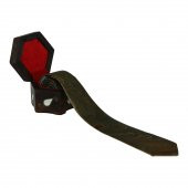 e38 ERKEK RENKLİ EBRU KRAVAT - 1