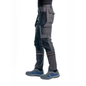 Şensel, Reflektörlü Çok Cepli İş Pantolonu, Gri-Siyah -54E3037- - 3