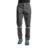Şensel, Reflektörlü İş Pantolonu, Gri-Saks, Komando Cepli -54E3396- - 2