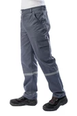 Yazlık Teknik İş Pantolonu (Simple 16/12) Gri Renkli - 2