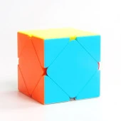 Qiyi QiCheng 3x3x3 Süper Hızlı Çarpık Eğik Akıl Zeka Küpü Oyuncak - 3