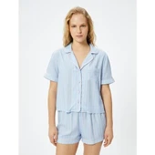PYJAMAS WOVEN TOPS thumbnail 9