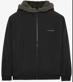 Skechers S242252 Outdoor Fleece Reversible Full Zip Sherpa Erkek Günlük Mont thumbnail 3