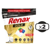 Renax Gold Bulaşık Makinesi Kapsülü Hepsi Bir Arada 30 lu x 2 Adet (60 Kapsül) - 2