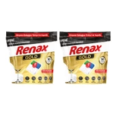 Renax Gold Bulaşık Makinesi Kapsülü Hepsi Bir Arada 30 lu x 2 Adet (60 Kapsül) - 1