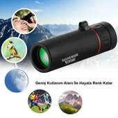 TriLine 2000x24 Zoom Monoküler Mini Taşınabilir HD Dürbün Su Geçirmez Tripod Telefon Tutacağı - 4
