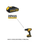 SGS PROFESYONEL  20 VOLT YEDEK BATARYA (1.5Ah) - 2